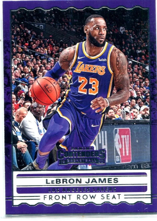 Lebron James 2019 Panini Contenders Card