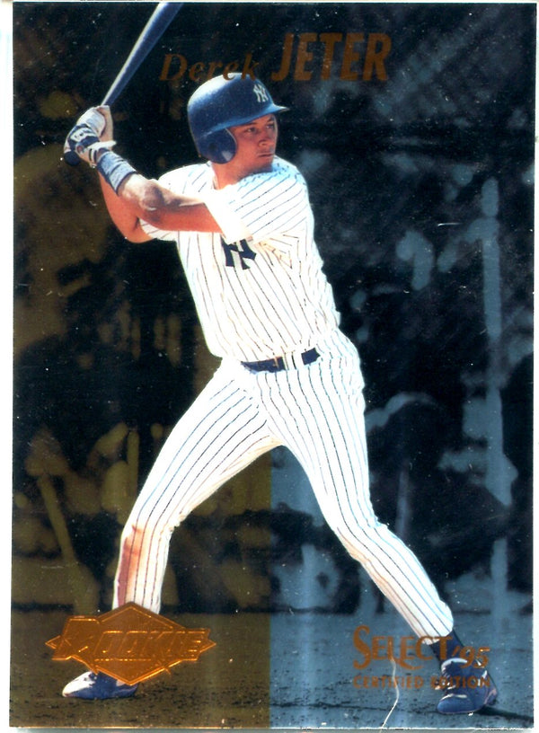 Derek Jeter 1995 Pinnacle Select Card