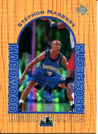 Stephon Marbury 1997 Upper Deck Hardwood Prospects