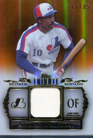 Andre Dawson 2013 Topps Tribute Game-Used Jersey Card #19/25