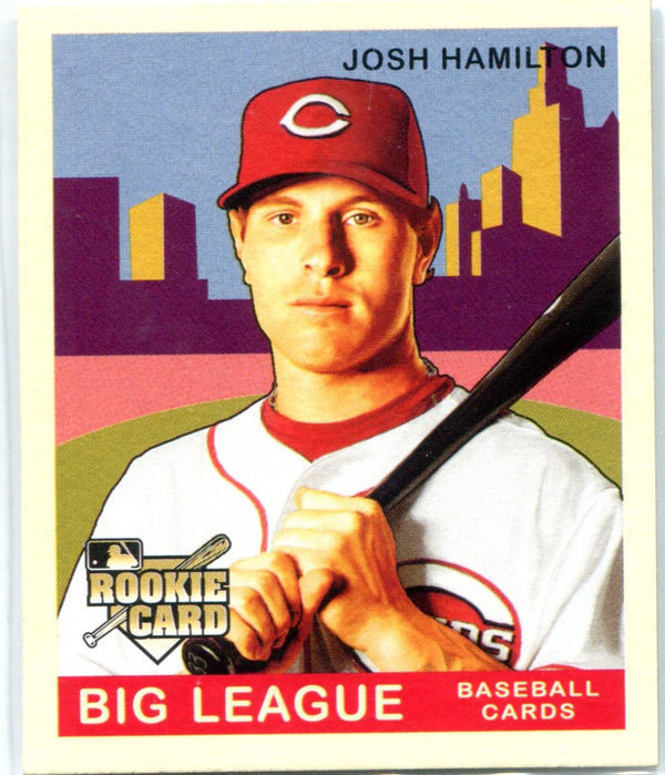 Josh Hamilton 2007 Upper Deck Rookie Mini Card