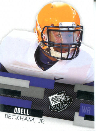 Odell Beckham Jr. 2014 Press Pass Card