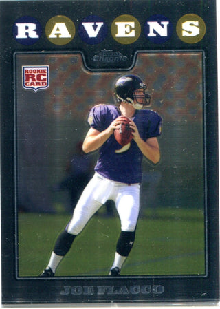 Joe Flacco 2008 Topps Chrome Rookie Card