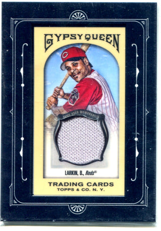 Barry Larkin 2011 Topps Gypsy Queen Game-Used Jersey Card