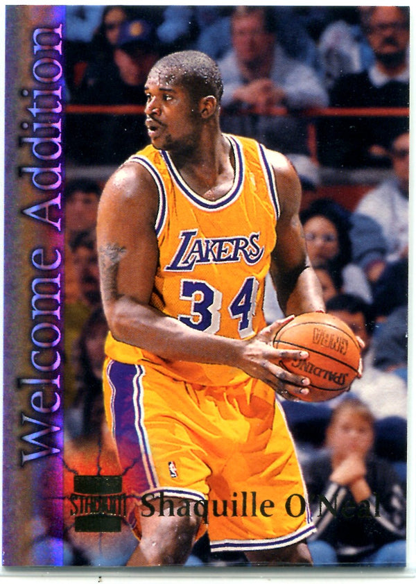 Shaquille O'Neal 1997 Topps Stadium Club Card