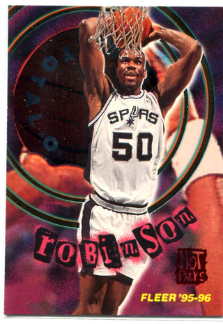 David Robinson 1995-96 Fleer Card