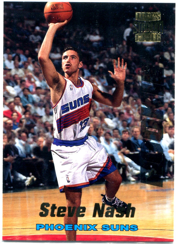 Steve Nash 1996 Topps Stadium Club Rookie Card