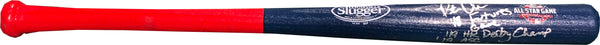 Pete Alonso Autographed Multi Inscribed Mini Bat (Fanatics)