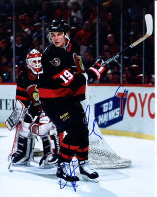 Peter Schaefer Autographed Ottawa Senators 8x10 Photo