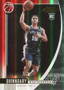 Quinndary Weatherspoon 2019-20 Panini Absolute Memorabilia Rookie Card