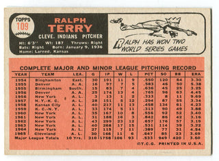 Ralph Terry 1966 Topps Card #109