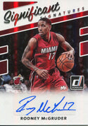 Rodney McGruder Autographed 2016-17 Panini Donruss Rookie Card