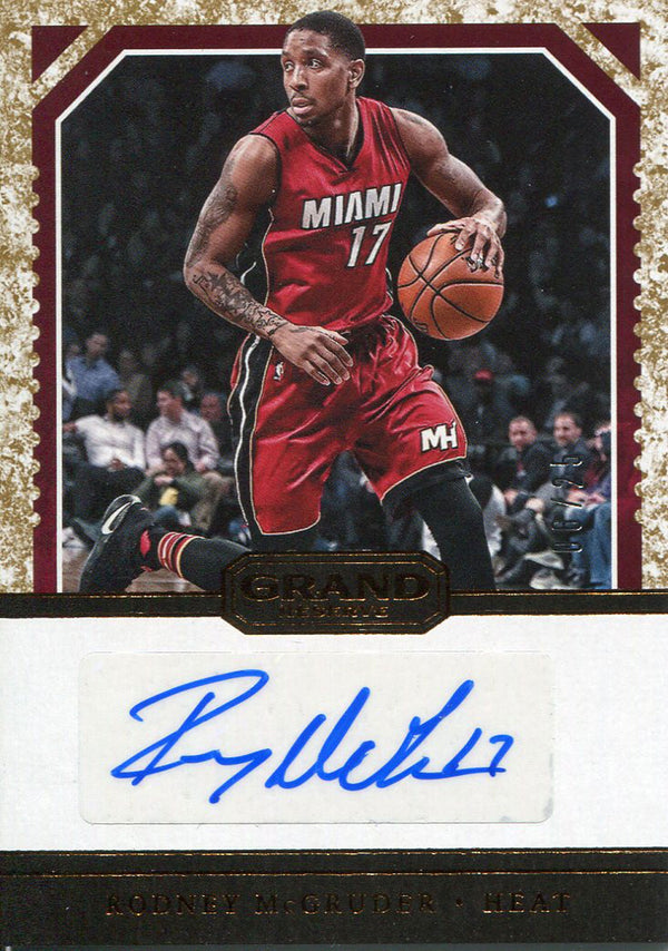 Rodney McGruder Autographed 2016-17 Panini Grand Reserve Rookie Card