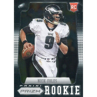 Nick Foles Unsigned 2012 Panini Prizm Rookie Card