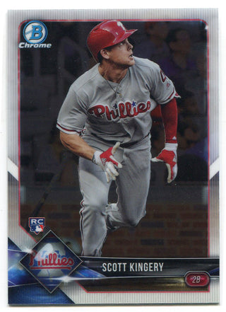 Scott Kingery 2018 Bowman Chrome Rookie Card