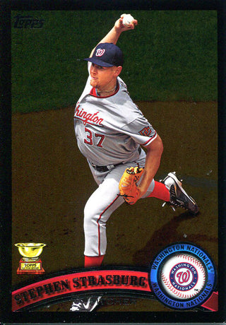 Stephen Strasburg Unsigned 2011 Topps Black Card