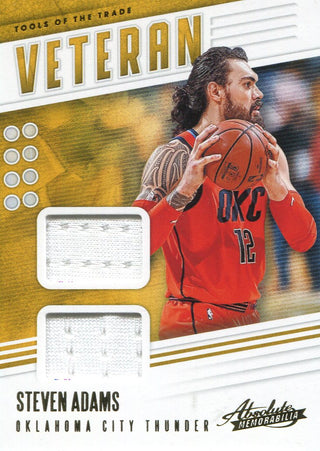 Steven Adams 2019-20 Panini Absolute Memorabilia Jersey Card