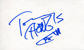 Tommy Chong Autographed 3x5 Card