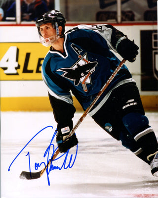 Tony Granato Autographed San Jose Sharks 8x10 Photo