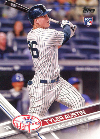 Tyler Austin 2017 Topps Rookie Card #43