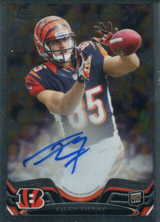 Tyler Eifert Autographed 2013 Topps Chrome Rookie Card