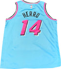 Tyler Herro Autographed Miami Heat Vice Wave Swingman Jersey (JSA)