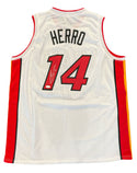 Tyler Herro Autographed Miami Heat White Custom Jersey (JSA)