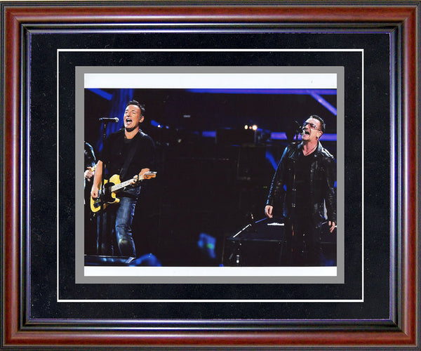 U2 Unsigned Framed 8x10 Photo