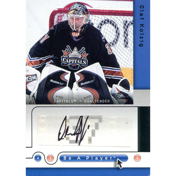 Olaf Kolzig Autographed 2005 Upper Deck Card