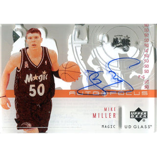 Mike Miller Autographed 2003 Upper Deck Card