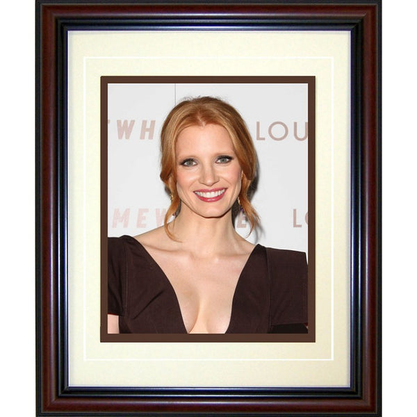 Jessica Chastain Framed 8x10 Photo