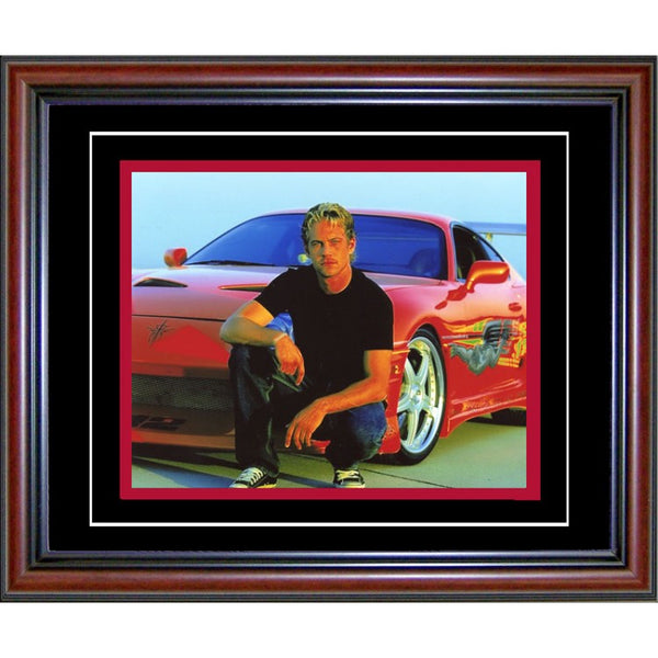 Paul Walker Unsigned Framed 8x10 Photo