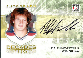 Dale Hawerchuk Autographed 2010 In The Game Card