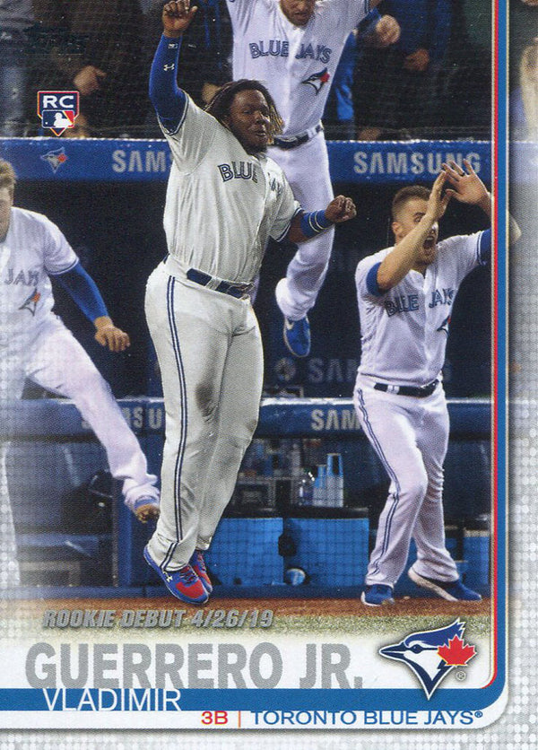 Vladimir Guerrero Jr. 2019 Topps Rookie Card #US62