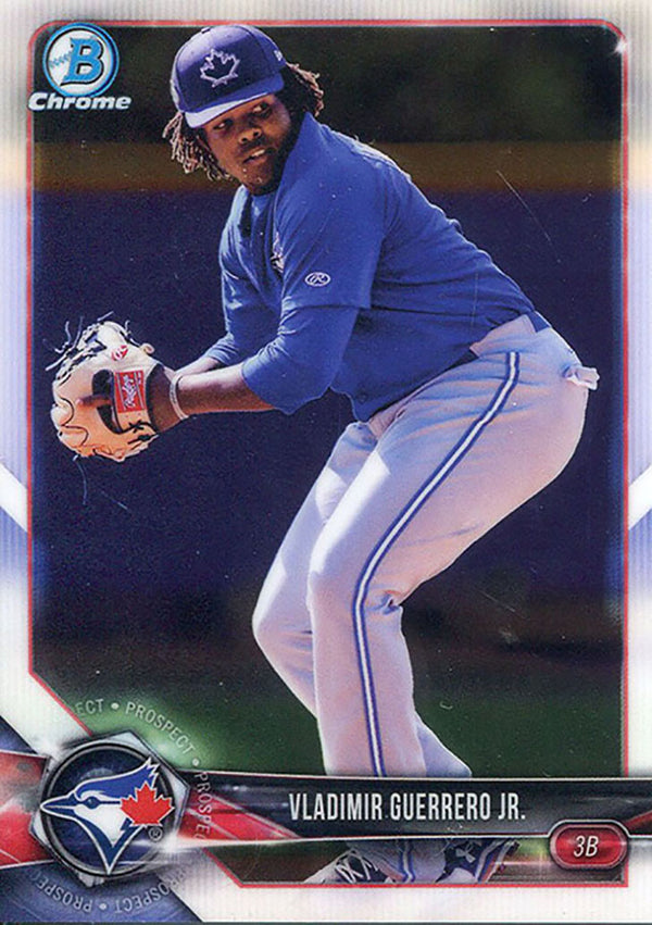 Vladimir Guerrero Jr. 2018 Bowman Chrome Rookie Card