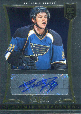 Vladimir Tarasenko Autographed 2013-14 Panini Select Rookie Card